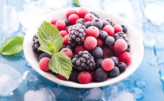 Frozen fruit